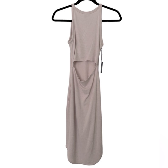 NWT✨ Aritzia Wilfred Yasmin Cut-Out Dress Lilac Cloud - Picture 5 of 7